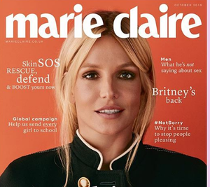 Сама скромность: Бритни Спирс на обложке Marie Claire