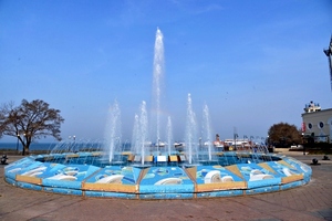1 мая владивостокские фонтаны и водопад откроют новый сезон