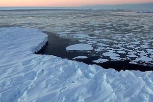 Во Владивостоке рыбаков унесло на льдине в море