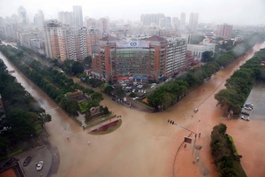 На Китай обрушился тайфун «Меги»